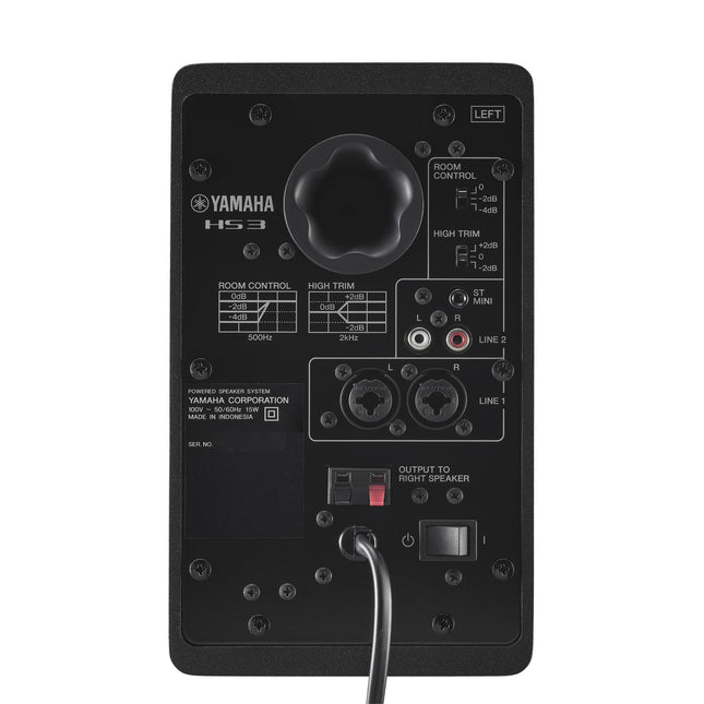 Yamaha HS3 Studio Reference Monitor (Black-Pair)