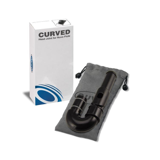 Side Flute Accessory Nuvo Curved Neck Black NV-N230CHBK