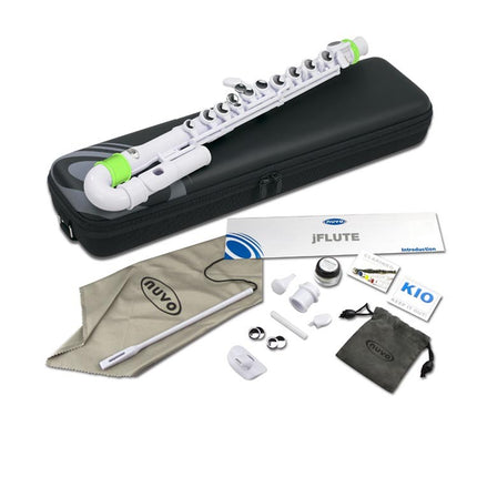Side Flute Nuvo JFlute Nuvo White/Green NV-N200JFGN