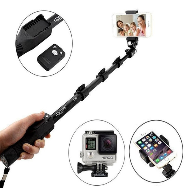 Yunteng 1288 Bluetooth Remote Control Selfie Stick
