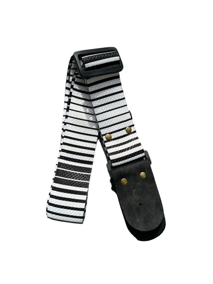Zebra Pattern Design Guitar Strap