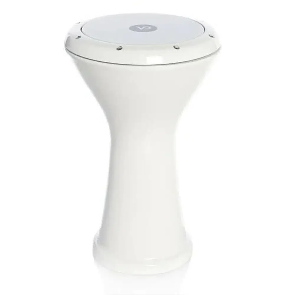 5416651551 Döküm Darbuka Seti | Beyaz, Çap: 21,5 cm, Ağırlık: 2,4 kg, Taşıma Çantası