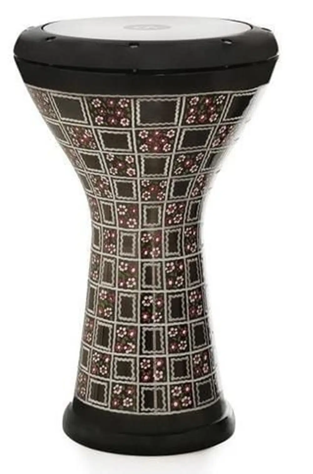 64564564564 Döküm Darbuka Seti | Mine İşlemeli, Çap: 21,5 cm, Ağırlık: 2,4 kg, Taşıma Çantası 