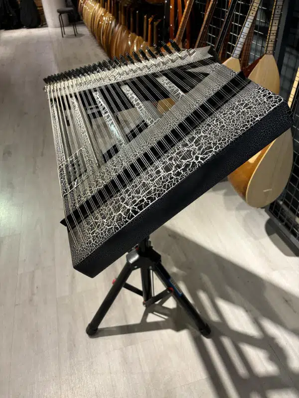 SRK300 Arap Elektro Kanun 26 Perde |Gürgen, 7 Mikrofonlu Fishmen201 Aktif Preamp 4 Bant EQ 