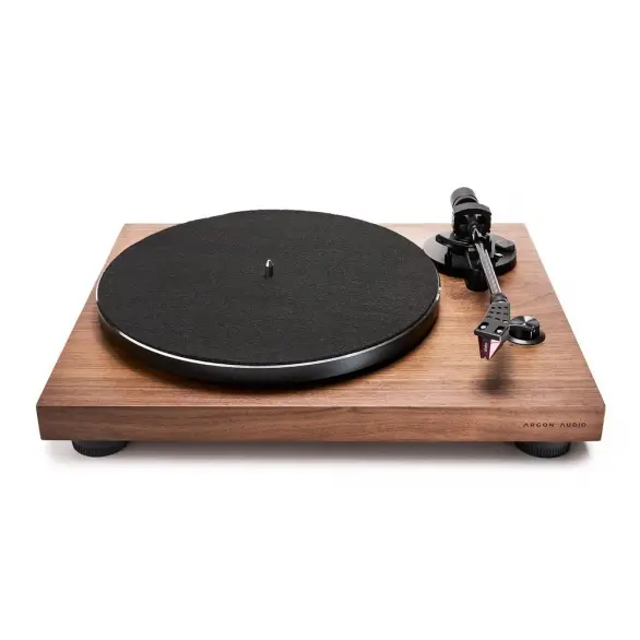 Argon Audio TT-3 Plus Dahili Preamfili Pikap - Ortofon 2M İğne (Ceviz)