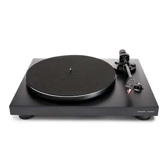 Argon Audio TT-3 Plus Dahili Preamfili Pikap - Ortofon 2M İğne (Siyah)