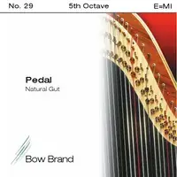 Arp Tel Bow Brand bağırsak 5. Oktav E pedal