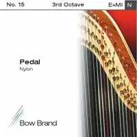 Arp Tel Bow Brand naylon 3. Oktav E pedal