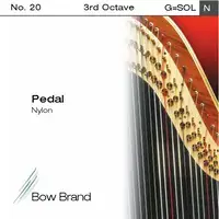 Arp Tel Bow Brand naylon 3. Oktav G pedal