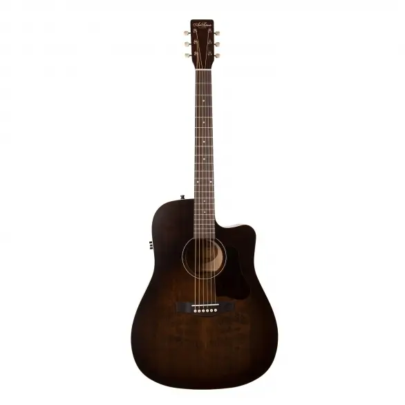 Art & Lutherie Americana CW Presys II Elektro Akustik Gitar (Bourbon Burst)