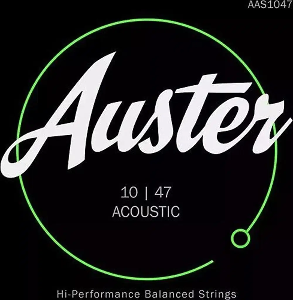 Auster 1525111 Akustik Gitar Tek Tel (10/47) | Çelik Çekirdek, Gümüş Kaplama, Folk, Rock ve Country