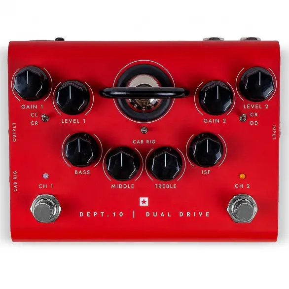 Blackstar Dept. 10 Dual Drive 2-Channel Tube Overdrive Pedalı AMPED 3