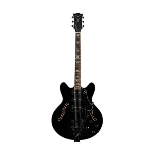 Vox BOBCAT S66B-BK | Semi Hollow Body With Bigsby Elektro Gitar