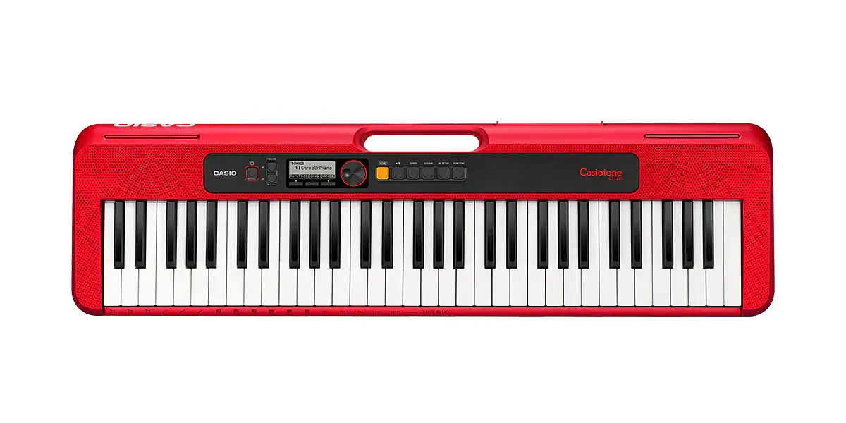 Casio Casiotone CT-S200RDC2 Kırmızı Org ADAPTÖR + KILIF HEDİYELİ