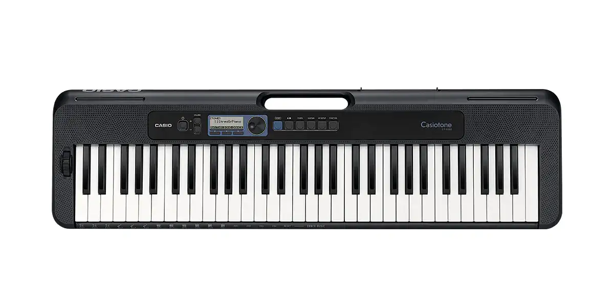 Casio Casiotone CT-S300C2 Siyah Tuş Hassasiyetli Org ADAPTÖR + KILIF HEDİYELİ