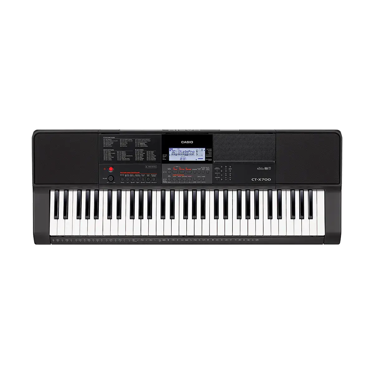 Casio CT-X700C2 Siyah Tuş Hassasiyetli Org ADAPTÖR + KILIF HEDİYELİ