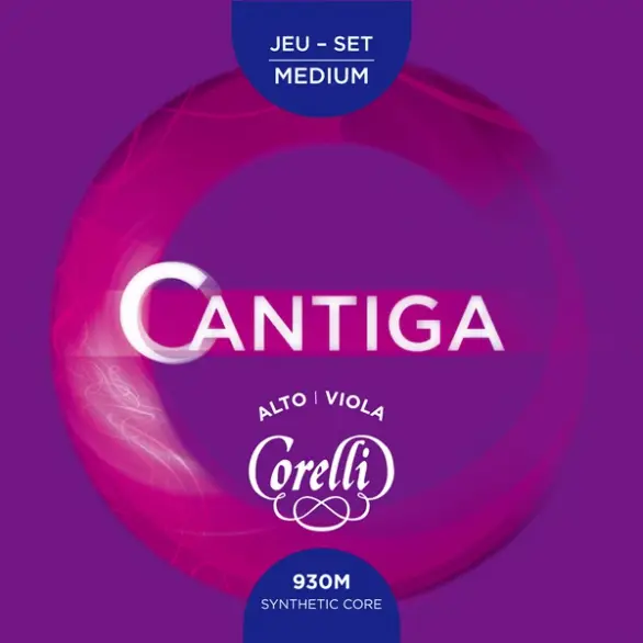 Corelli Cantiga 930M Viola String Set Viyola Teli (Medium Tension)