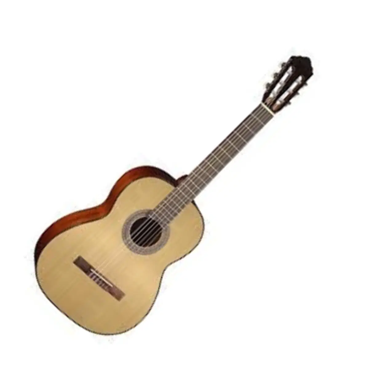 Cort AC100DXOP Deluxe Klasik Gitar (Başlangıç Seviye) | Ladin Kapak, Geliştirilmiş İnce Sap Profili ve Open Pore Doğal Mat Bitiş