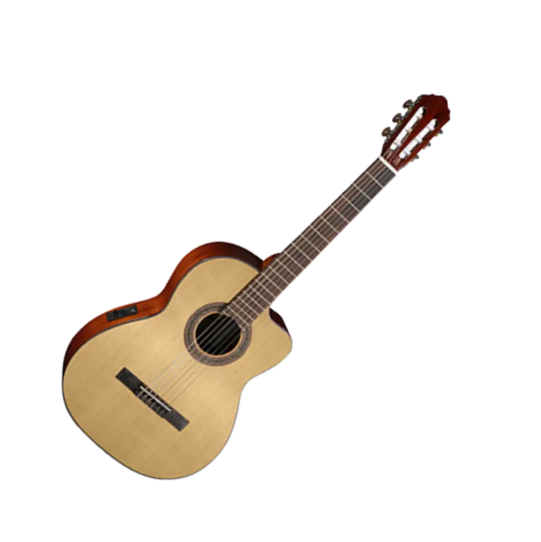 Cort AC120CEOP Elektro Klasik Gitar | Cutaway Gövde - Open Pore