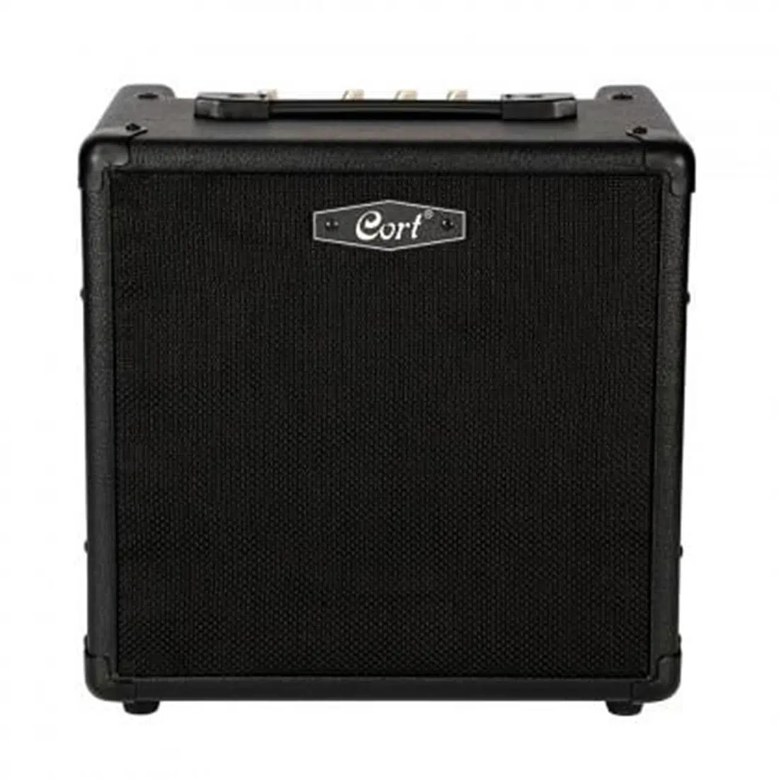 Cort CM20B 20W Bas Gitar Amfisi | Siyah Renk, 8 İnç Hoparlör, 3 Bant EQ, Kulaklık Çıkışı