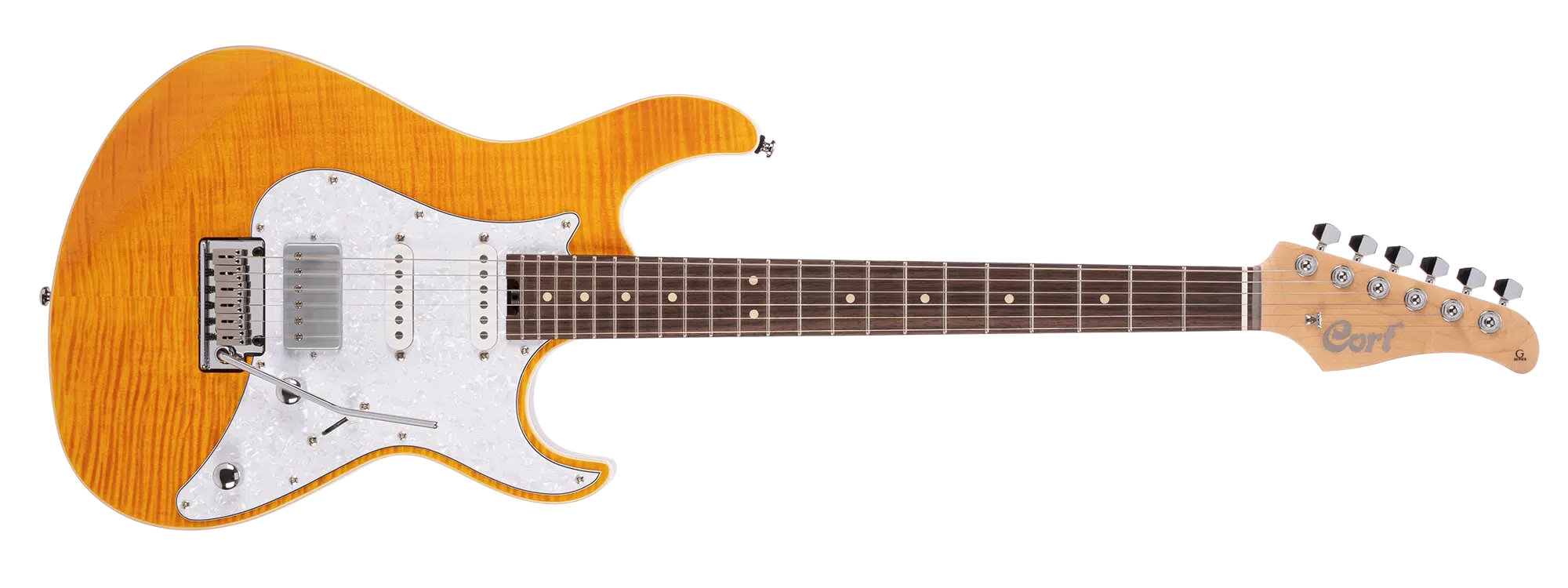 Cort G280 SELECT AM Elektro Gitar | Amber Renk - SSH Manyetik Dizilimi