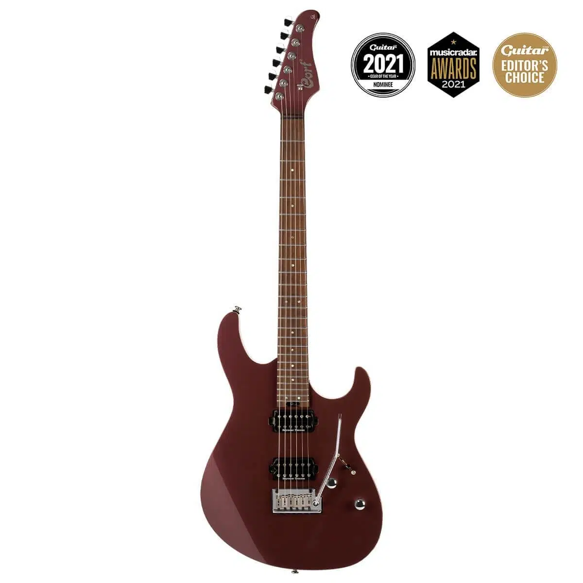 Cort G300PRO VVWB Elektro Gitar | Vivid Burgundy - Seymour Duncan Manyetik