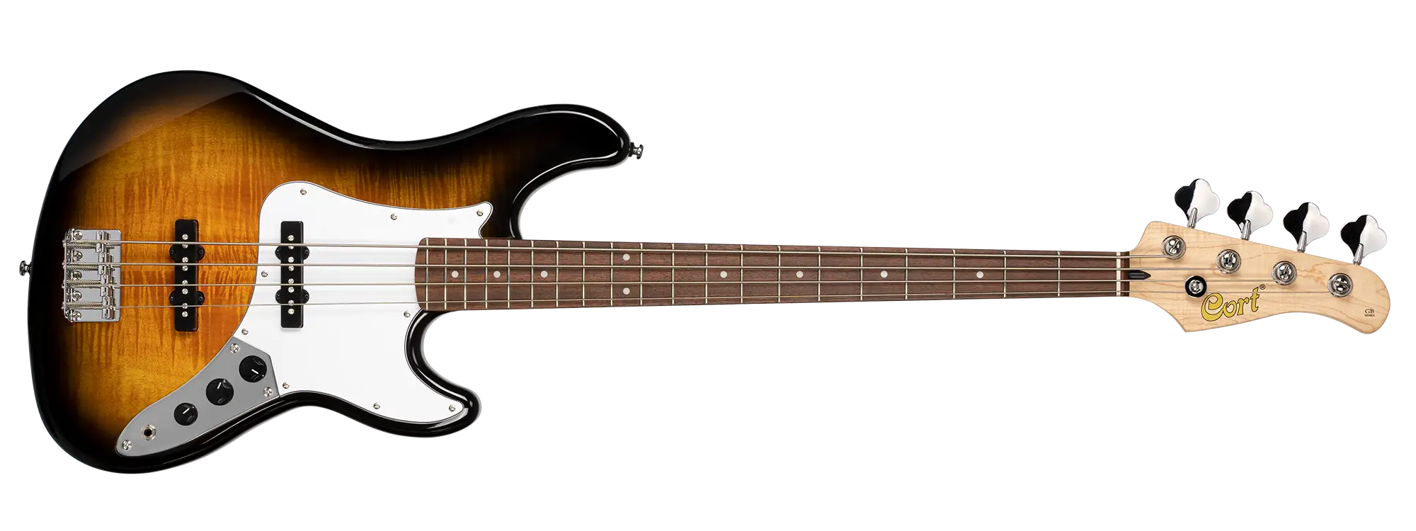 CORT GB24JJ2T BASS GİTAR, 2TONE BURST