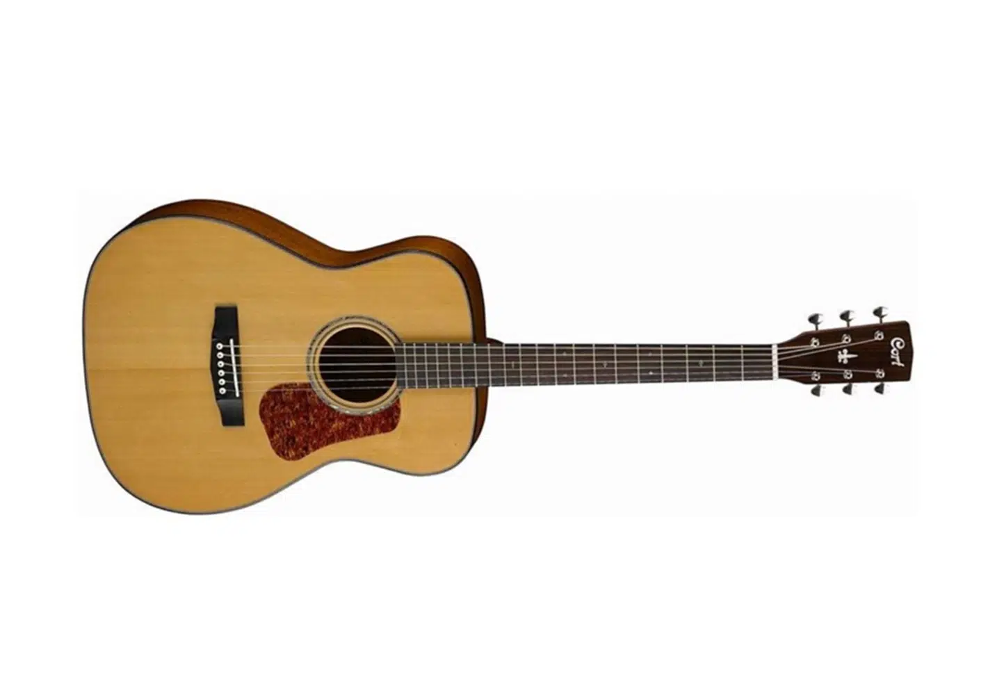 Cort L500CLHNAT Solak Akustik Gitar | Masif Ladin Kapak - Natürel