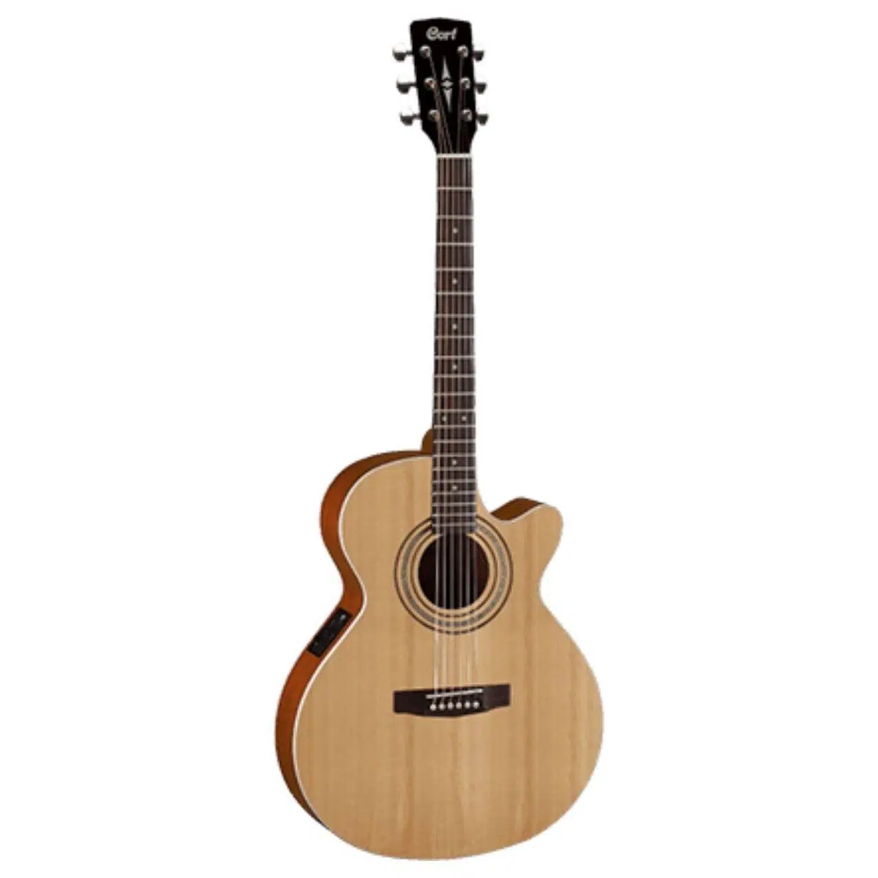 Cort SFX-MEOP Elektro Akustik Gitar | İnce Kasa Cutaway - Open Pore