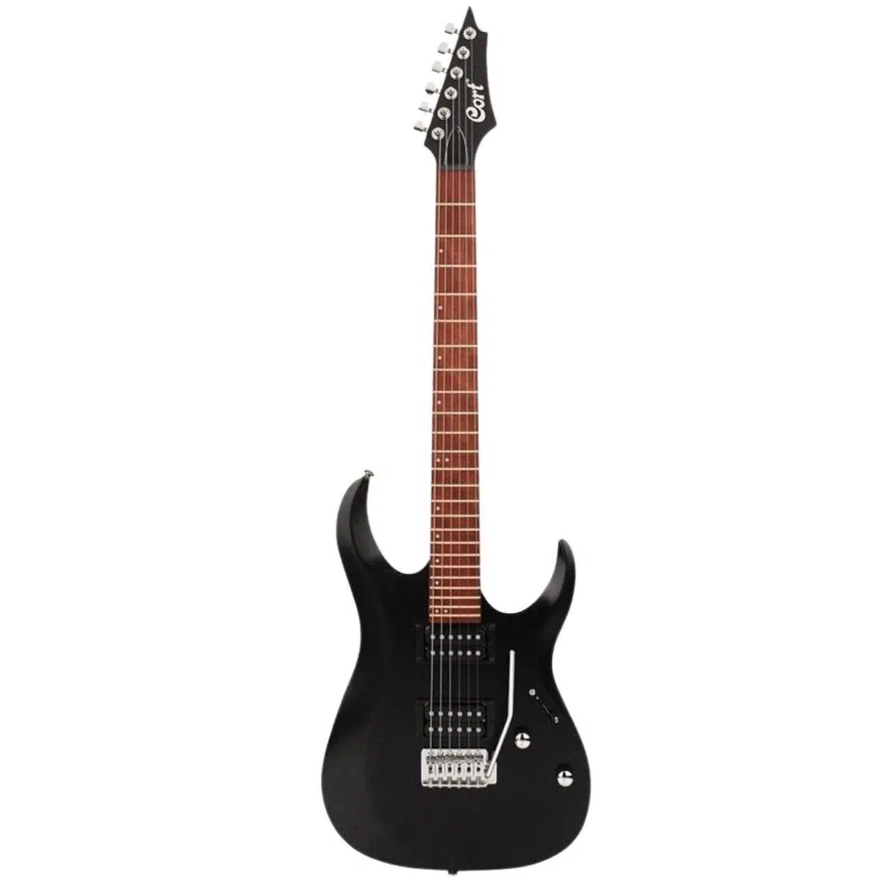 Cort X100 OPBK Elektro Gitar | Open Pore Black - HH Manyetik