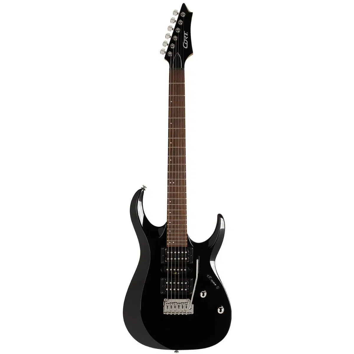 Cort X200BK Elektro Gitar | Siyah - HH Manyetik