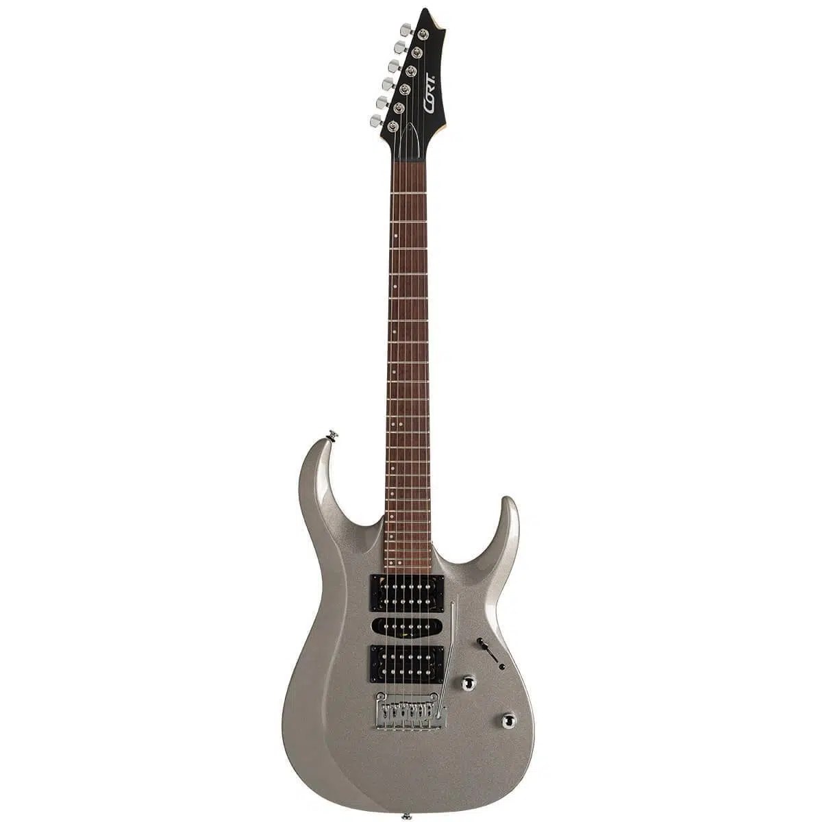 Cort X200SV Elektro Gitar | Gümüş Renk - HH Manyetik