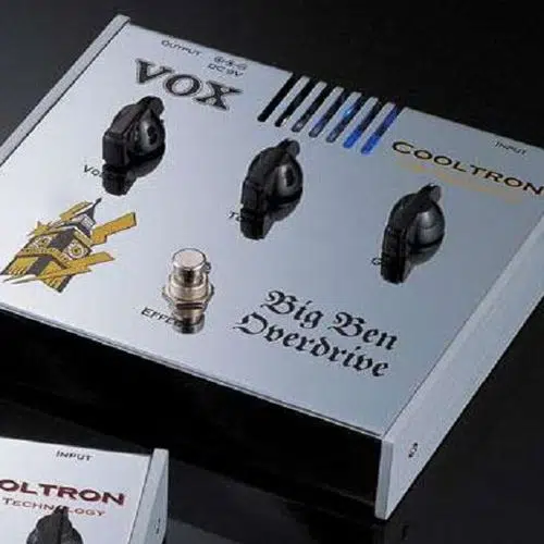 Vox 133 Cooltron CT-02OD Big Ben (Üst Segment - Lambalı Overdrive) | Gerçek 12AU7 Vakum Tüpü, Klasik İngiliz Drive Tonları, True Bypass, Cooltron Düşük Voltaj Teknolojisi | Uyum: Elektro Gitar ve Amfi Setupları