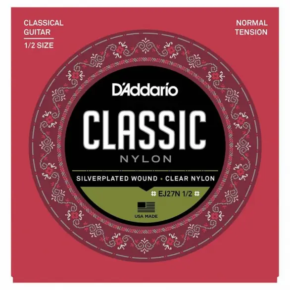 D'Addario EJ27N Normal Tension Klasik Gitar Teli ( 1/2 Boyut )