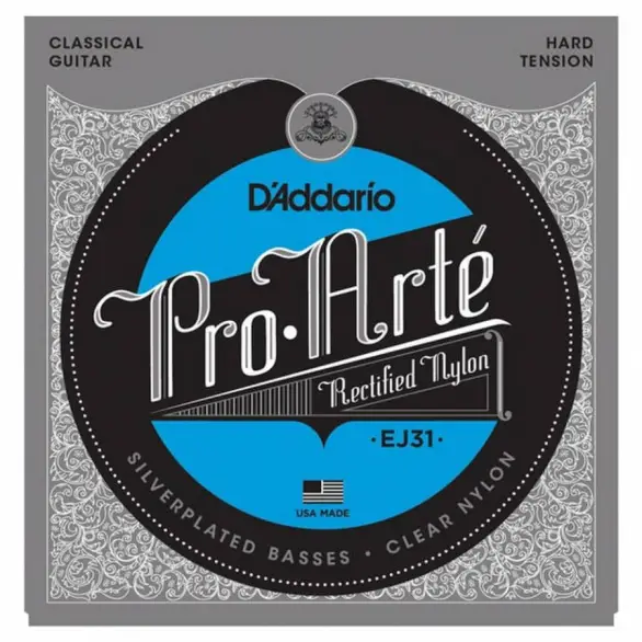 D'Addario EJ31 Pro-Arte Rectified Hard Tension Klasik Gitar Teli