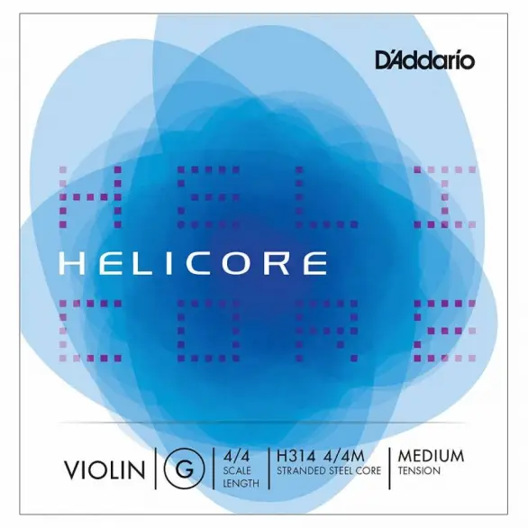 D'Addario H314 4/4M Helicore G Keman Teli (Sol)
