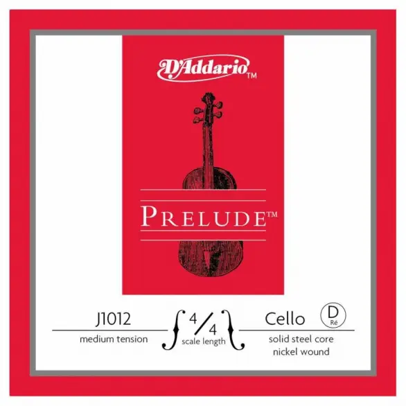 D'Addario J1012 4/4M Prelude D Çello Teli (Re)