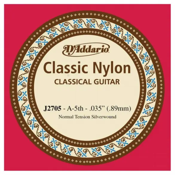 D'Addario J2705 Normal Tension Tek Klasik Gitar Teli (A)