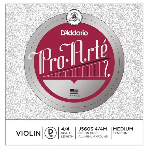 D'Addario J5603 4/4M Pro Arte D Keman Teli (Re)