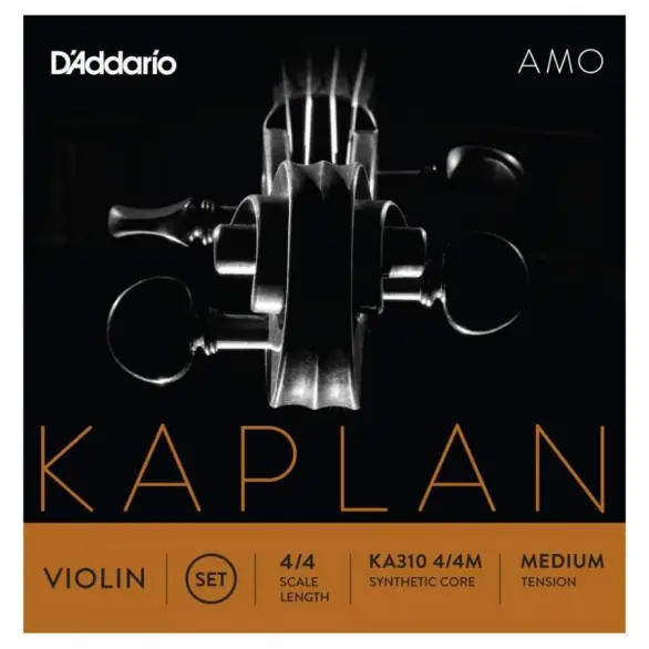 D'Addario KA310 4/4M Kaplan Amo Set Keman Teli