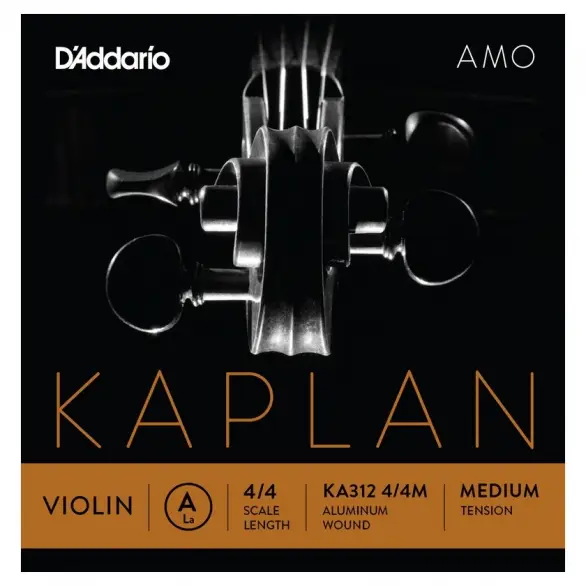 D'Addario KA312 4/4M Kaplan Amo Keman Teli (A)
