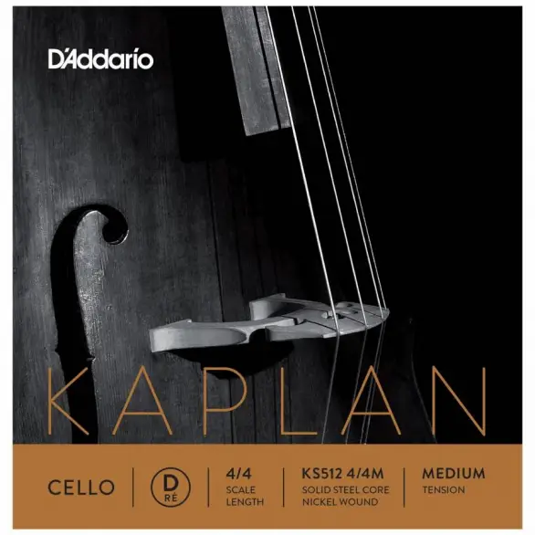 D'Addario KS512 4/4M Kaplan Çello Tek Tel (D)