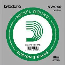 D'addario NW046 Nickel Wound Elektro Gitar Teli (.046)