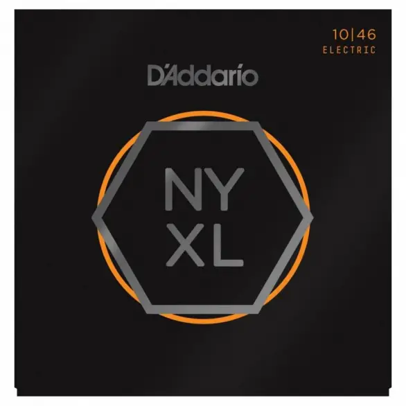 D'Addario NYXL1046 Nickel Wound Elektro Gitar Teli (10-46)