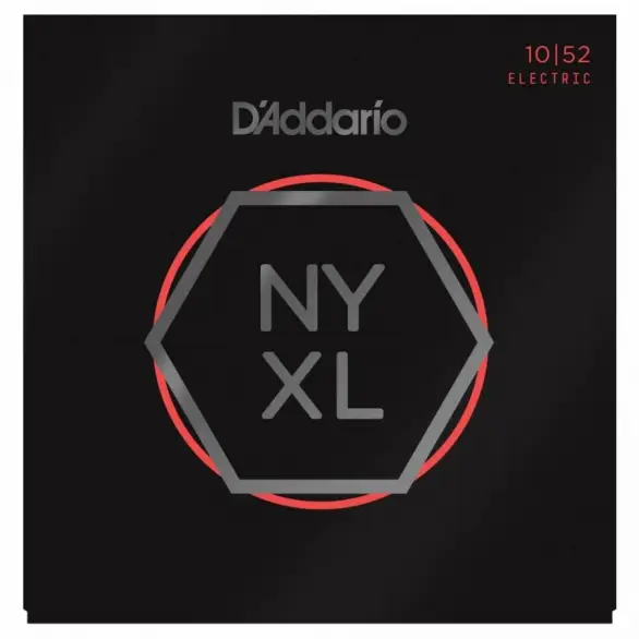 D'Addario NYXL1052 Nickel Wound Elektro Gitar Teli (10-52)