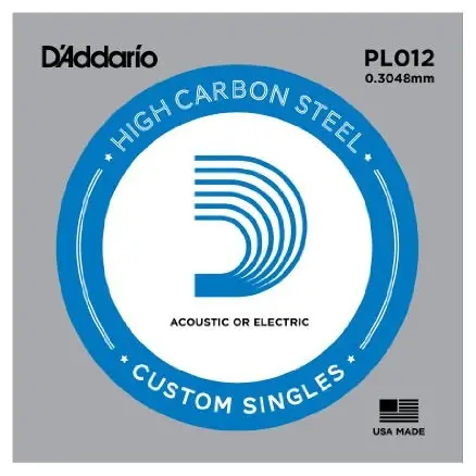 D'Addario PL012 Tek Elektro Gitar Teli (12)