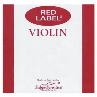 D'addario Super-Sensitive Red Set Keman Teli (4/4)