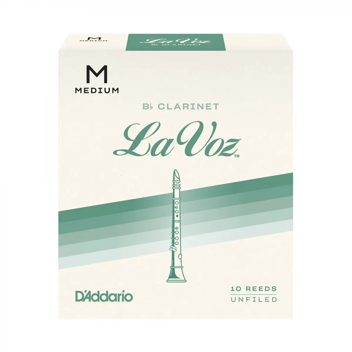 D'Addario Woodwinds La Voz RCC10MD Sib Klarnet Kamışı Medium