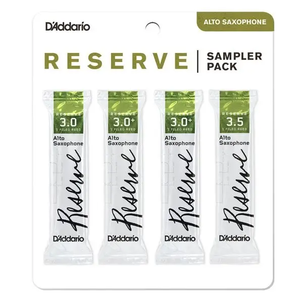 D'Addario Woodwinds Reserve Alto Saksafon Kamışı - Sampler Pack 3,0/3,5