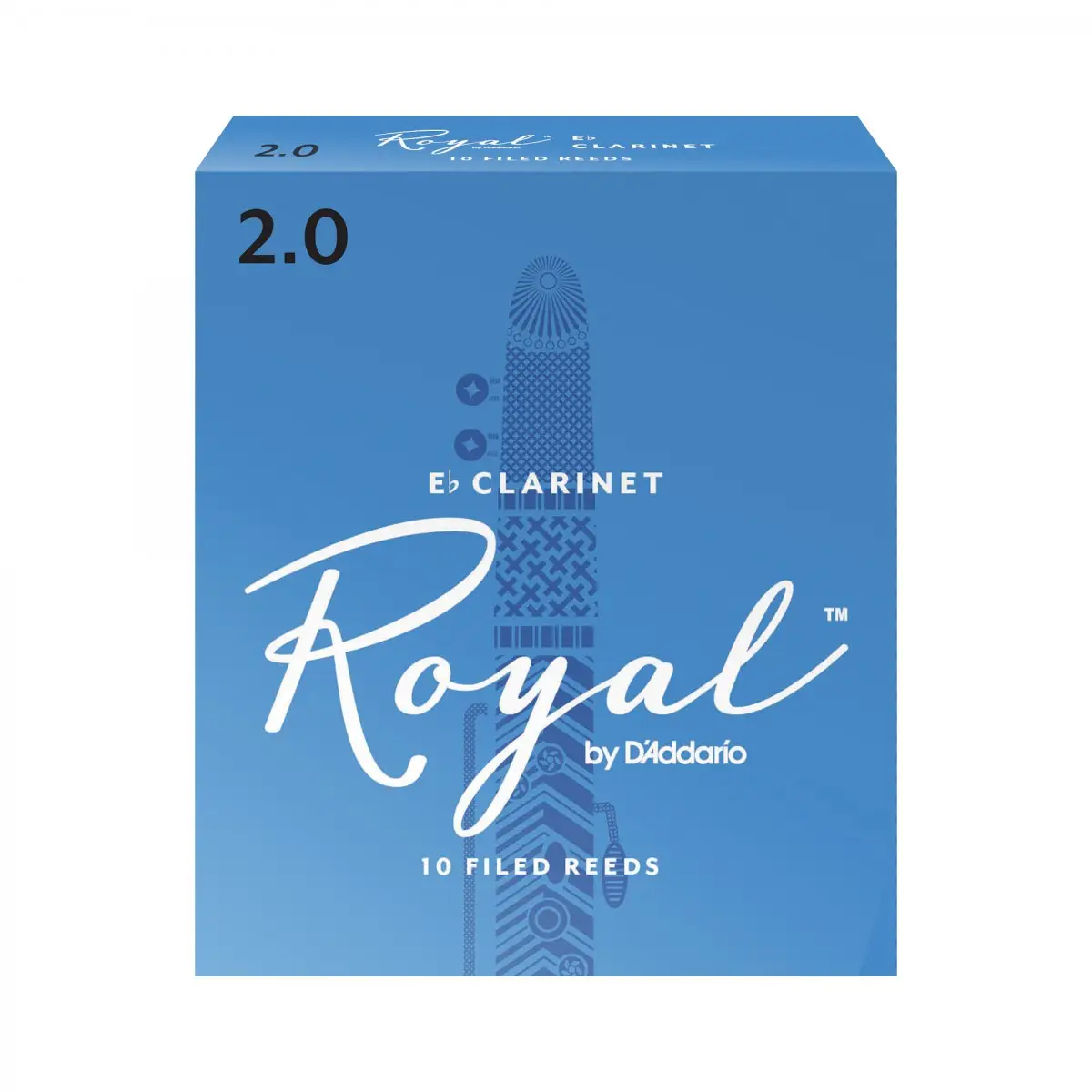 D'Addario Woodwinds Royal RBB1020 Mib Klarnet Kamışı No:2